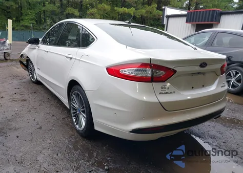 2013 Ford Fusion Hybrid Se from USA, damaged, VIN 3FA6P0LU1DR188415